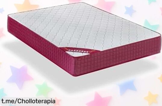 Colchón viscoelástico Dormio Zafiro de calidad superior a un precio loco ¡Duerme fresco y sin preocupaciones con este ofertón único, no lo dejes pasar!