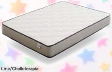 Colchón viscoelástico Essence 120x180 a precio loco: ¡super chollo para dormir sin interrupciones y sentir el descanso que mereces ya!