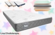 Colchón viscoelástico Mulhacen DualSense con doble cara ideal para cada estación a precio rebajado que no volverá, ¡Duerme mejor y siente la diferencia ya!