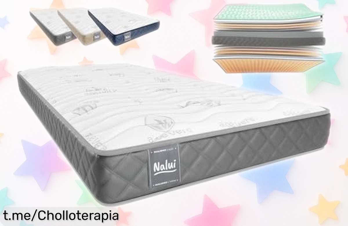 Colchón viscoelástico Mulhacen DualSense con doble cara ideal para cada estación a precio rebajado que no volverá, ¡Duerme mejor y siente la diferencia ya!