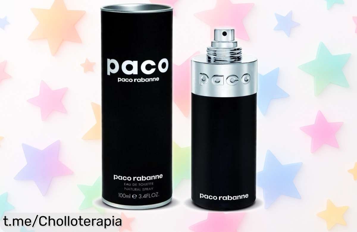 Colonia Paco Rabanne Paco Eau de Toilette 100 ml a precio rebajado, un super chollo para destacar: siente la frescura que te acompaña y corre, ¡que se acaban!