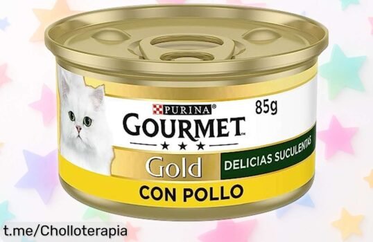 Comida húmeda Purina Gourmet Gold con pollo en 24 latas a un precio rebajado que hará feliz a tu gato ¡No dejes escapar esta oportunidad deliciosa!