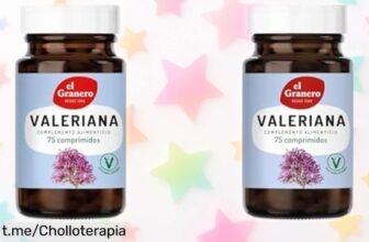 Complemento natural de valeriana El Granero Integral 75 comprimidos, ¡ofertón para relajarte y dormir mejor! sentido estás a un paso del bienestar total. ¡No te quedes sin tu pack, apúrate!