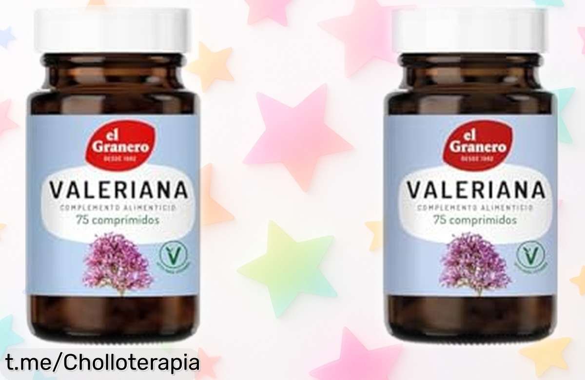 Complemento natural de valeriana El Granero Integral 75 comprimidos, ¡ofertón para relajarte y dormir mejor! sentido estás a un paso del bienestar total. ¡No te quedes sin tu pack, apúrate!