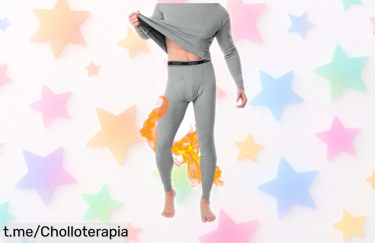Conjunto de ropa térmica para hombre Double M, excelente protección contra el frío y frescura garantizada a precio rebajado. ¡No pierdas esta oportunidad y mantente caliente ya!