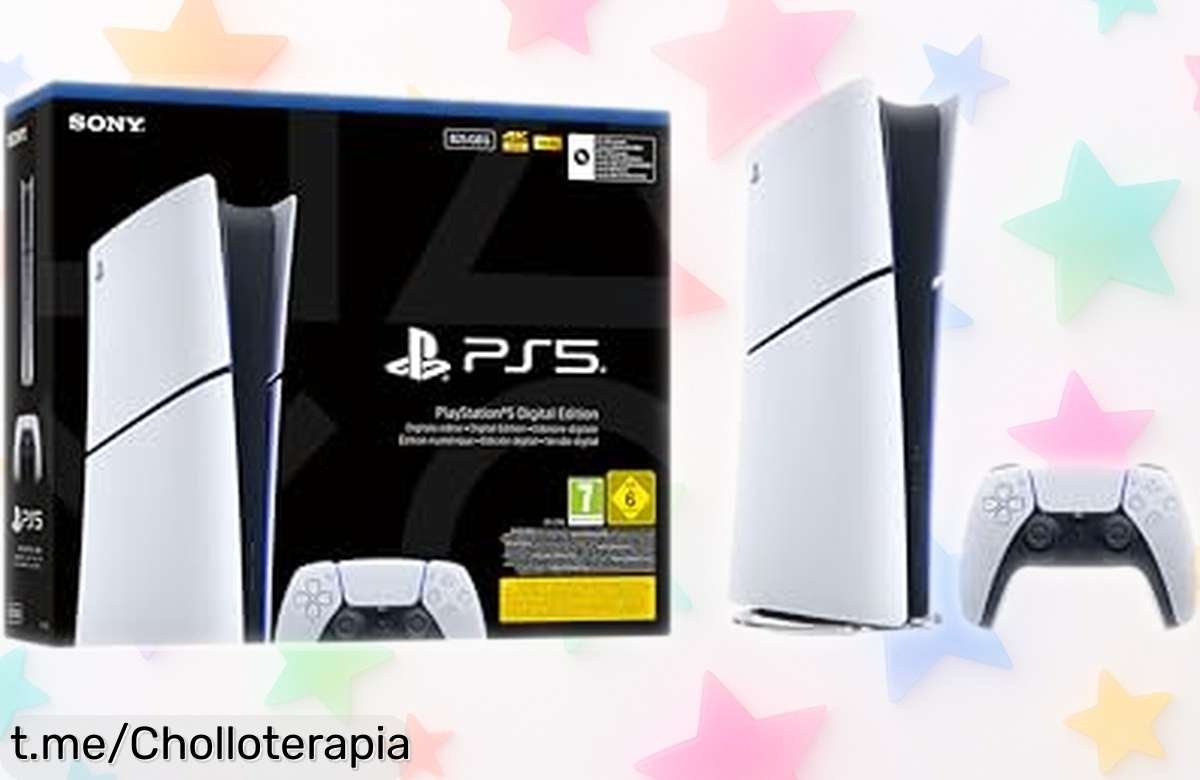 Consigue la impresionante consola PlayStation 5 digital a un precio rebajado, juega sin límites y sumérgete en tus aventuras favoritas ¡pero apúrate, se están agotando!