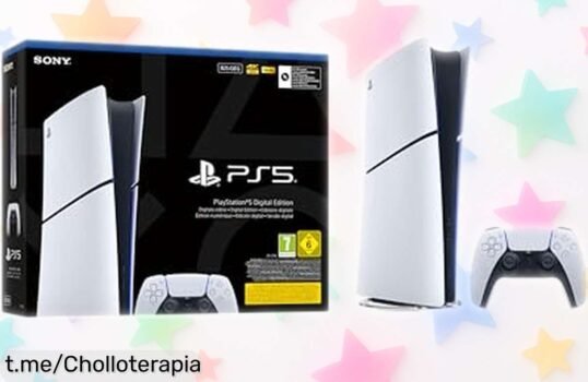 Consigue ya la consola digital Playstation 5 a precio rebajado y vive emociones únicas en juegos exclusivos, pero apúrate que se acaba esta oferta espectacular.