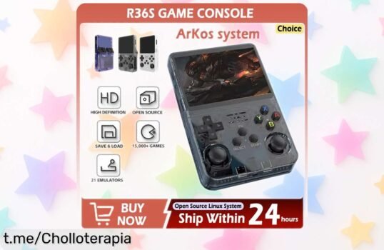 Consola portátil con pantalla IPS de 3,5” y 64GB: super chollo a precio loco por tiempo limitado. ¡Aprovecha ahora y haz que cada juego te saque una sonrisa!