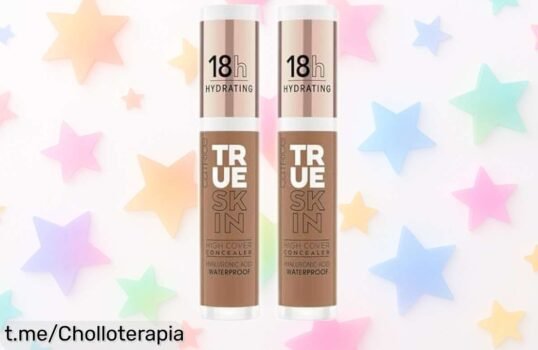 Corrector de alta cobertura Catrice True Skin con ácido hialurónico, look natural y fresco que debes tener ya a un precio loco ¡últimas unidades disponibles!