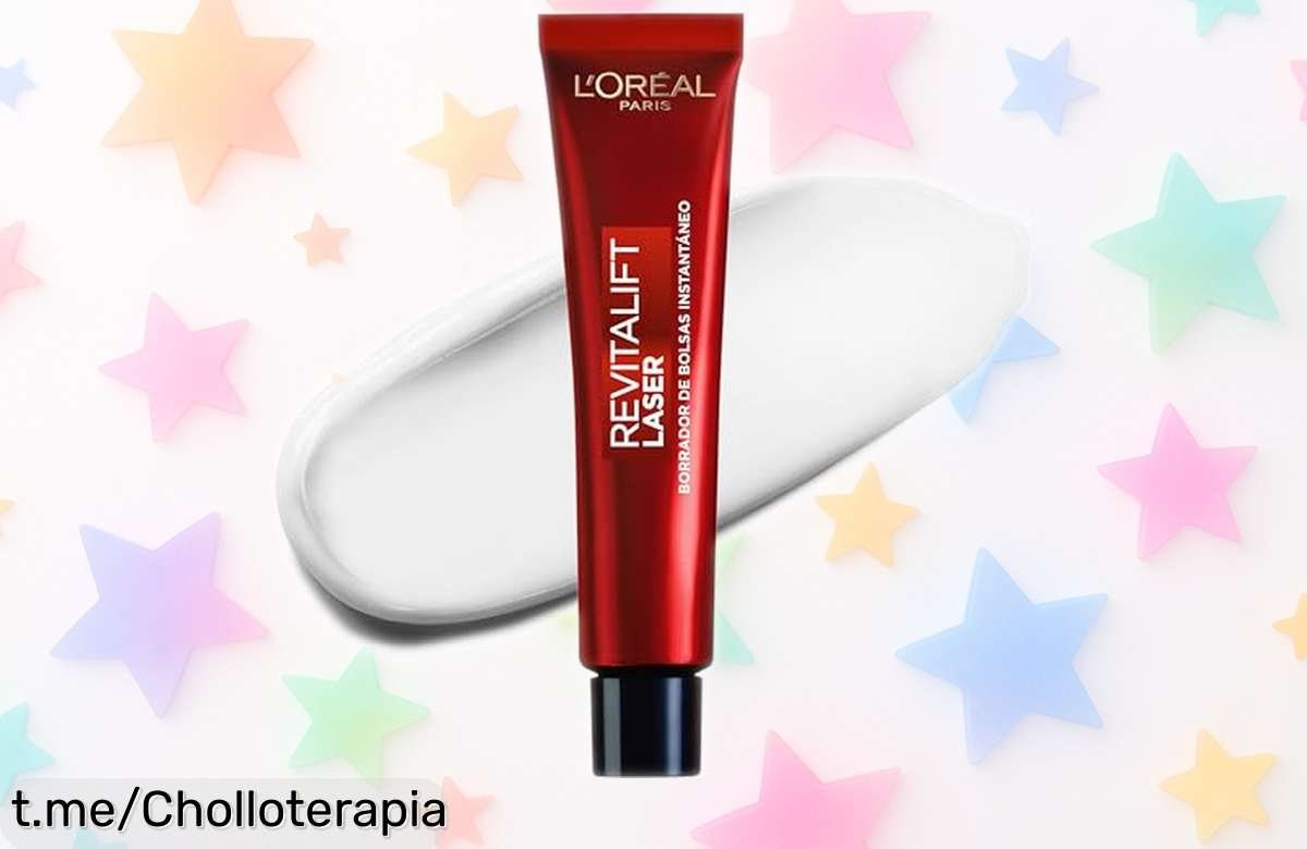 Corrector de ojos Revitalift Laser de L’Oréal Paris a precio rebajado, revitaliza tu mirada en solo 15 minutos y luce un aspecto fresco que todos desean ¡No te lo pierdas!