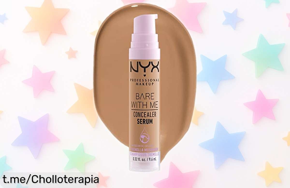 Corrector serum de NYX con cobertura ajustable y hidratación todo el día: ¡rebajado para que olvides ojeras, no te lo pierdas y sorprende a todos con tu frescura!