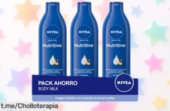 Crema corporal nutritiva NIVEA pack de 3 unidades 400ml con aceite de almendra a precio rebajado, siente tu piel suave y cuidada ¡no te lo pierdas!