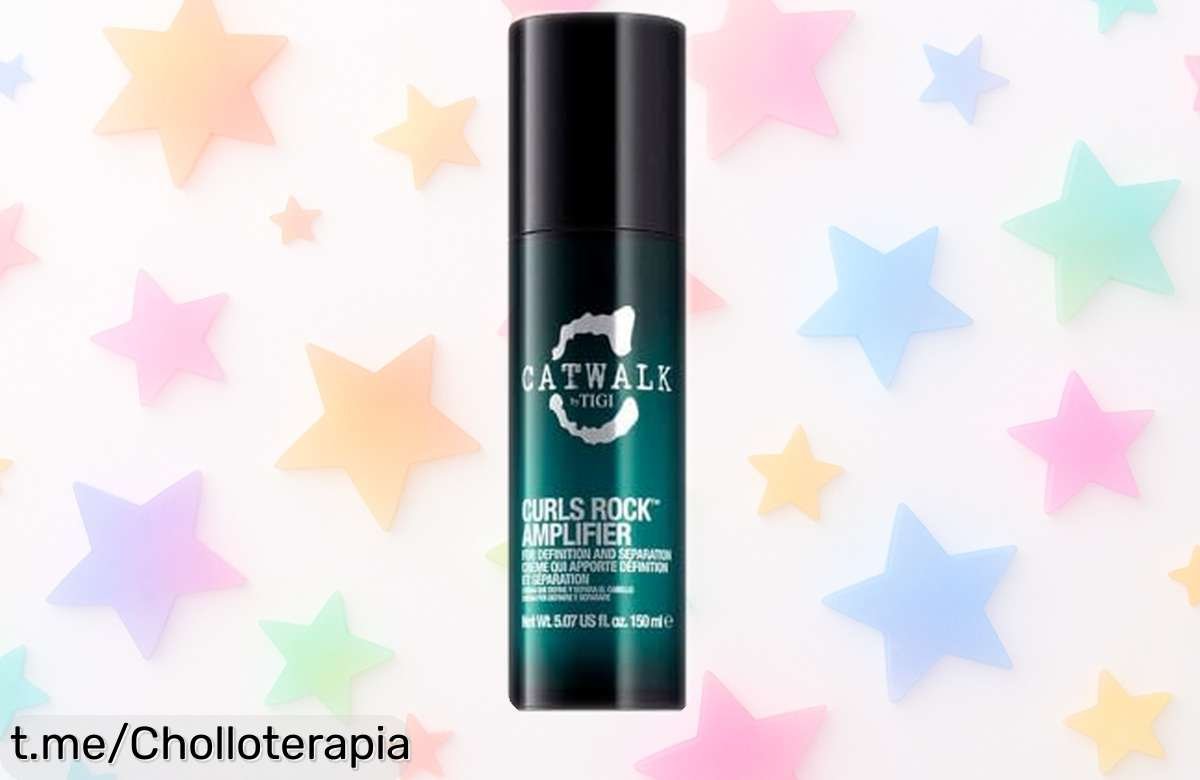 Crema para rizos Bed Head by TIGI a precio rebajado, controla el encrespado y resalta tu brillo: ¡no dejes escapar este super chollo y haz que tus rizos luzcan perfectos hoy!
