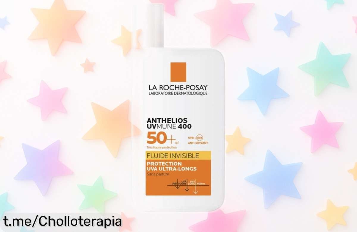 Crema solar invisible La Roche-Posay a precio rebajado, ¡un super chollo que protege tu piel sensible sin esfuerzo! No esperes más, cuida tu piel ahora y disfruta del verano.