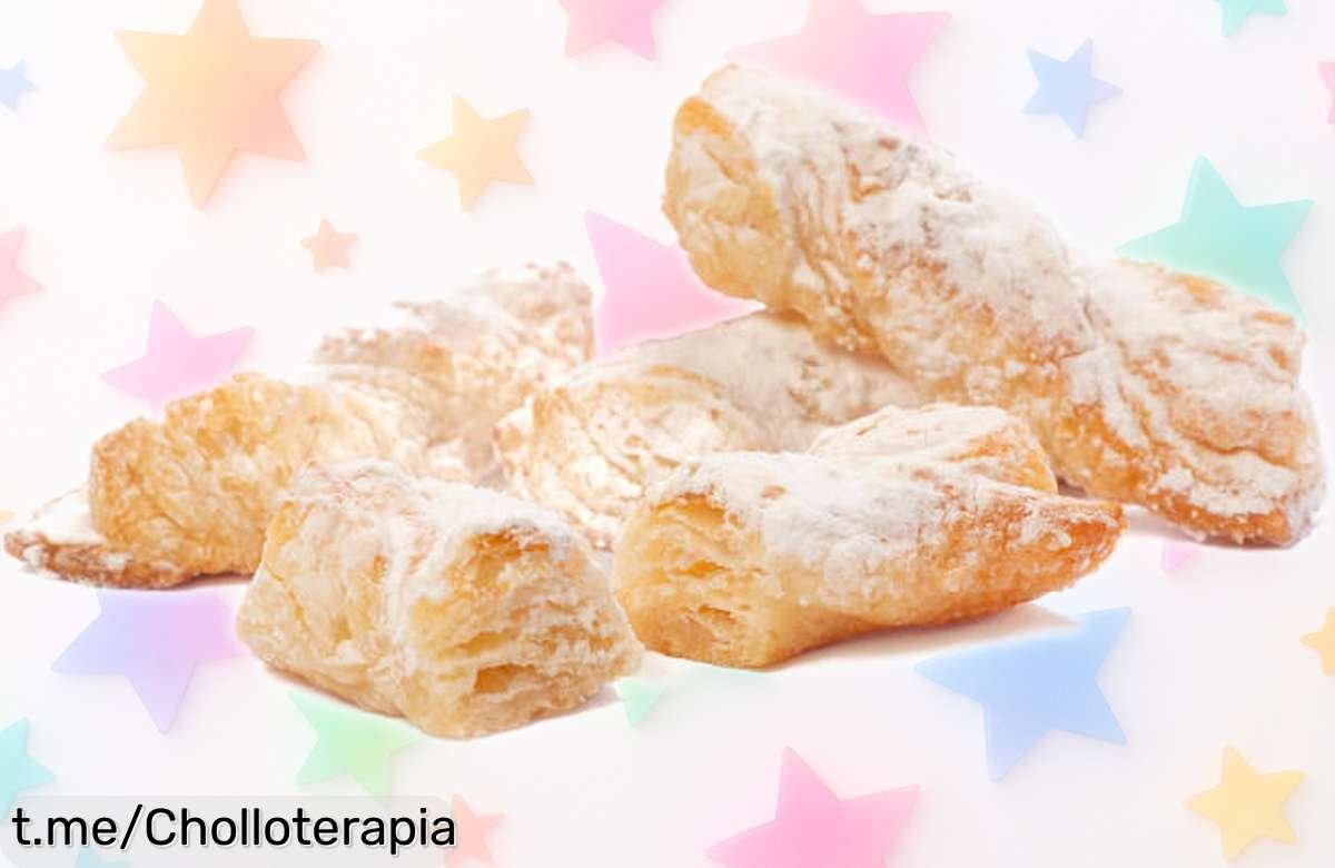 Crujientes lazos de hojaldre con miel 1,7 kg a precio loco para endulzar tus momentos en familia. ¡Aprovecha esta oferta limitada y dale un capricho irresistible!