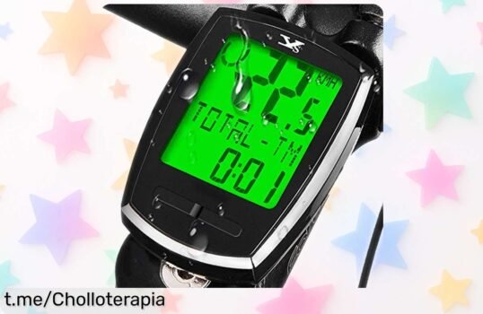 Cuentakilómetros inalámbrico KASTEWILL con pantalla clara y luz nocturna a precio rebajado, ¡aprovecha este super chollo antes de que se agoten! Siente la emoción en cada ruta.