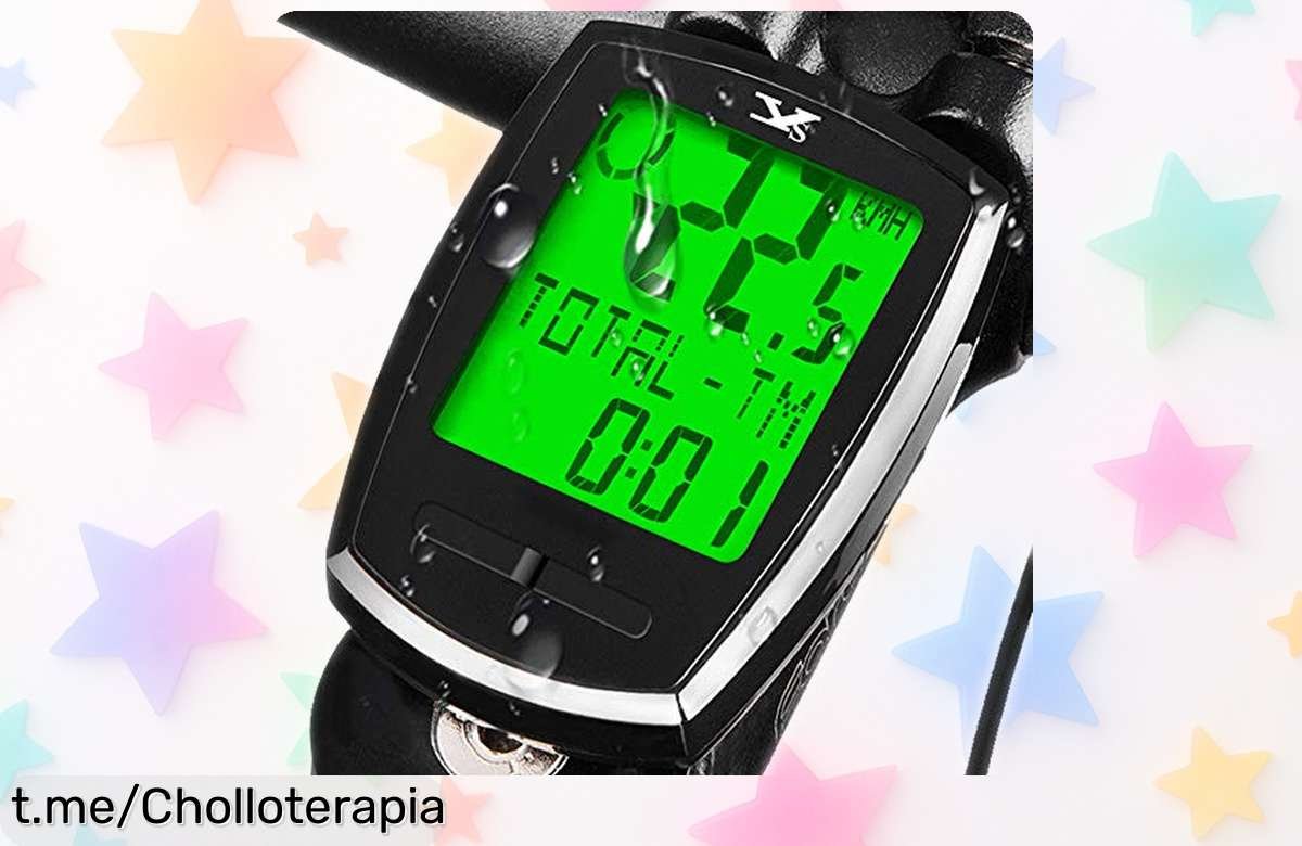 Cuentakilómetros inalámbrico KASTEWILL con pantalla clara y luz nocturna a precio rebajado, ¡aprovecha este super chollo antes de que se agoten! Siente la emoción en cada ruta.