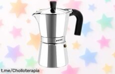 Deliciosa cafetera Monix Vitro Express para 6 tazas, ahora a un precio rebajado que no podrás dejar escapar. ¡Corre y disfruta de ese café perfecto en casa!