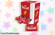 Deliciosas galletas caramelizadas Lotus Biscoff, un sabor único y crujiente que ahora a precio rebajado no puedes dejar pasar; ¡date el gusto que mereces antes de que se agoten!