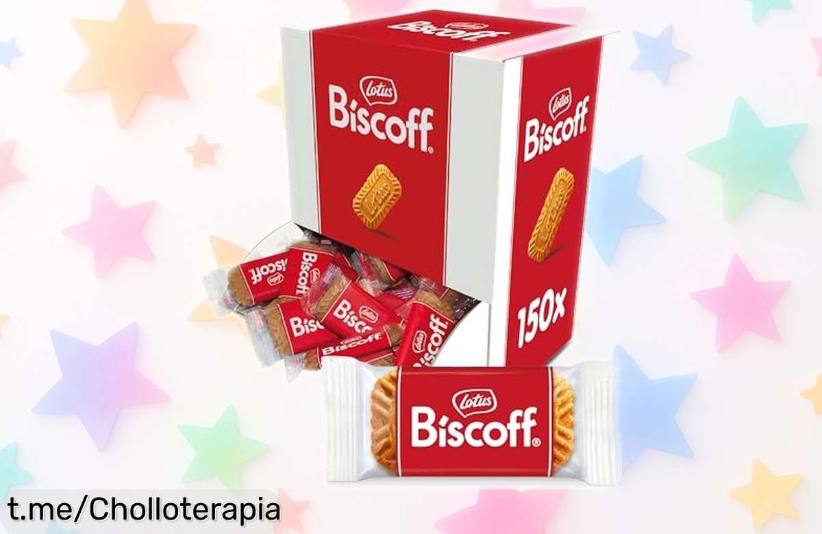Deliciosas galletas caramelizadas Lotus Biscoff, un sabor único y crujiente que ahora a precio rebajado no puedes dejar pasar; ¡date el gusto que mereces antes de que se agoten!