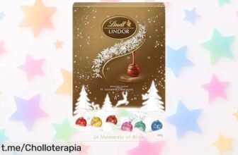 Delicioso calendario de adviento Lindt con 24 chocolates irresistibles, rebajado a precio loco para vivir una dulce cuenta atrás. ¡Corre y disfruta cada día antes de Navidad!