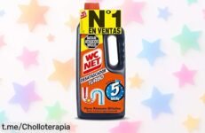 Desatascador turbo Wc Net 1L, la solución rápida que tu baño necesita a un precio rebajado. ¡No te quedes sin el tuyo y dile adiós a los atascos en minutos!