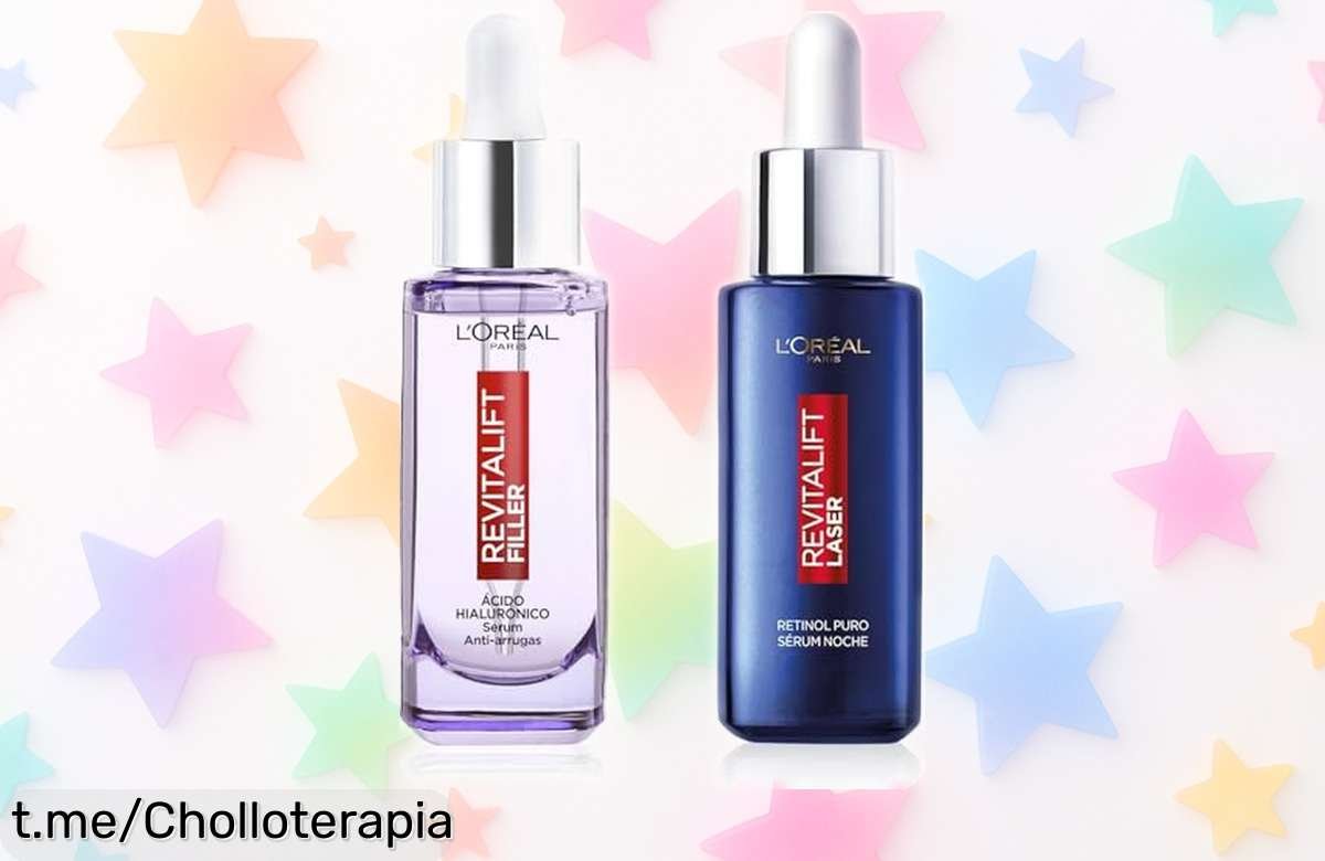 Descubre el Serum Antiedad L’Oréal París que alisa arrugas e ilumina la piel desde la primera noche, ahora a precio rebajado ¡Sé la envidia de todos y brilla ya!