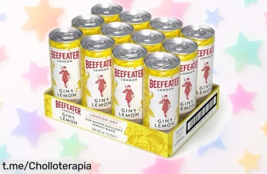 Descubre el increíble cóctel Beefeater Gin&Lemon, 12 unidades listas para disfrutar a un precio rebajado, ¡aprovecha esta oferta refrescante antes de que se agote!