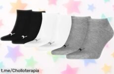 Descubre el pack de 3 calcetines PUMA sin costuras y super resistentes a precio rebajado, ¡aprovéchalo ya antes de que se agoten!