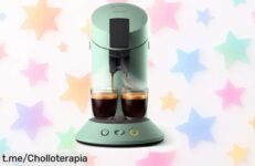 Descubre la cafetera de monodosis Philips Senseo Original Plus con sabor potente a precio rebajado: ¡aprovecha esta oportunidad y saborea cada taza como en tu cafetería favorita!