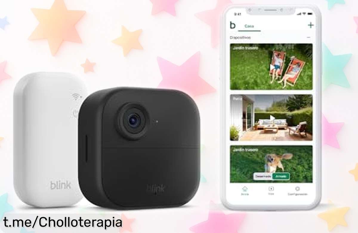 Descubre la cámara de seguridad Blink Outdoor 4: tecnología sin cables, autonomía increíble y precio súper reducido que te hará sentir tranquilo en casa. ¡No lo dejes pasar!