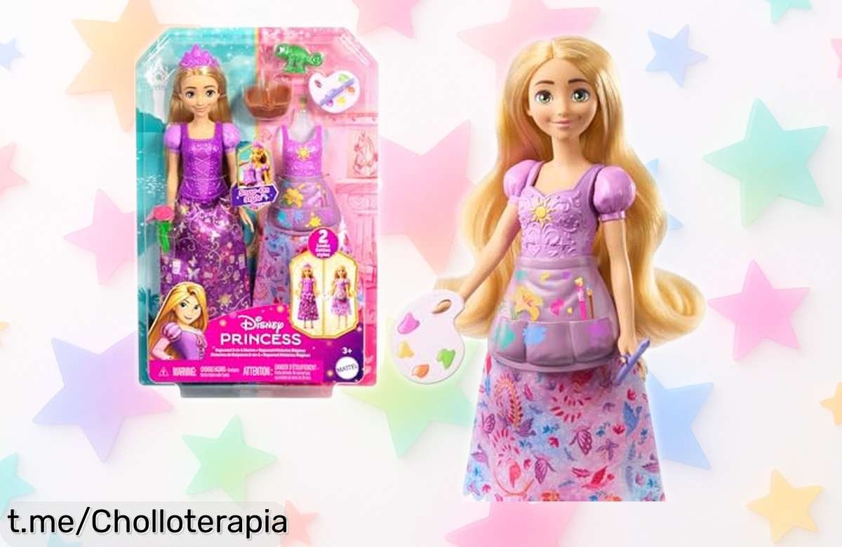 Descubre la encantadora muñeca Rapunzel 2 en 1, con looks y accesorios increíbles a precio rebajado; ¡corre que vuelan estas unidades y trae magia a tus juegos ahora mismo!