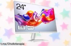 Descubre la impresionante pantalla FHD 23,8” HP 524sw a un precio rebajado que se va volando; experiencia visual vibrante y rápida ¡No dejes escapar esta oportunidad única!