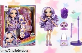 Descubre la muñeca fashion con slime y mascota mágica de Rainbow High, ¡rebaja explosiva que no puedes dejar pasar! Crea momentos mágicos llenos de diversión.