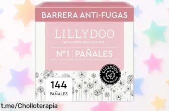 Descubre los pañales Lillydoo talla 1 con protección anti fugas y máxima absorción, ¡ahora a un precio rebajado que no se repite! Cuida la piel de tu bebé y su sonrisa.