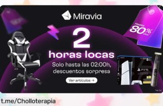 Descuentos explosivos en Miravia: solo por dos horas, precios nunca vistos que te harán sonreír. ¡No dejes pasar esta oportunidad única!