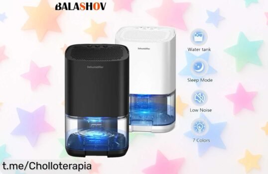 Deshumidificador de aire con filtro básico 1000ML, elimina humedad y malos olores ¡aprovecha este super chollo! Unidades limitadas para un hogar fresco ya mismo.