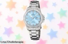 Deslumbrante reloj Festina para mujer con diseño clásico a precio loco. ¡Haz que tu estilo brille, no pierdas esta oportunidad única!