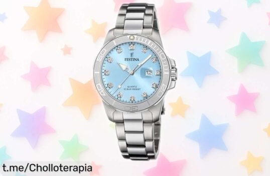 Deslumbrante reloj Festina para mujer con diseño clásico a precio loco. ¡Haz que tu estilo brille, no pierdas esta oportunidad única!