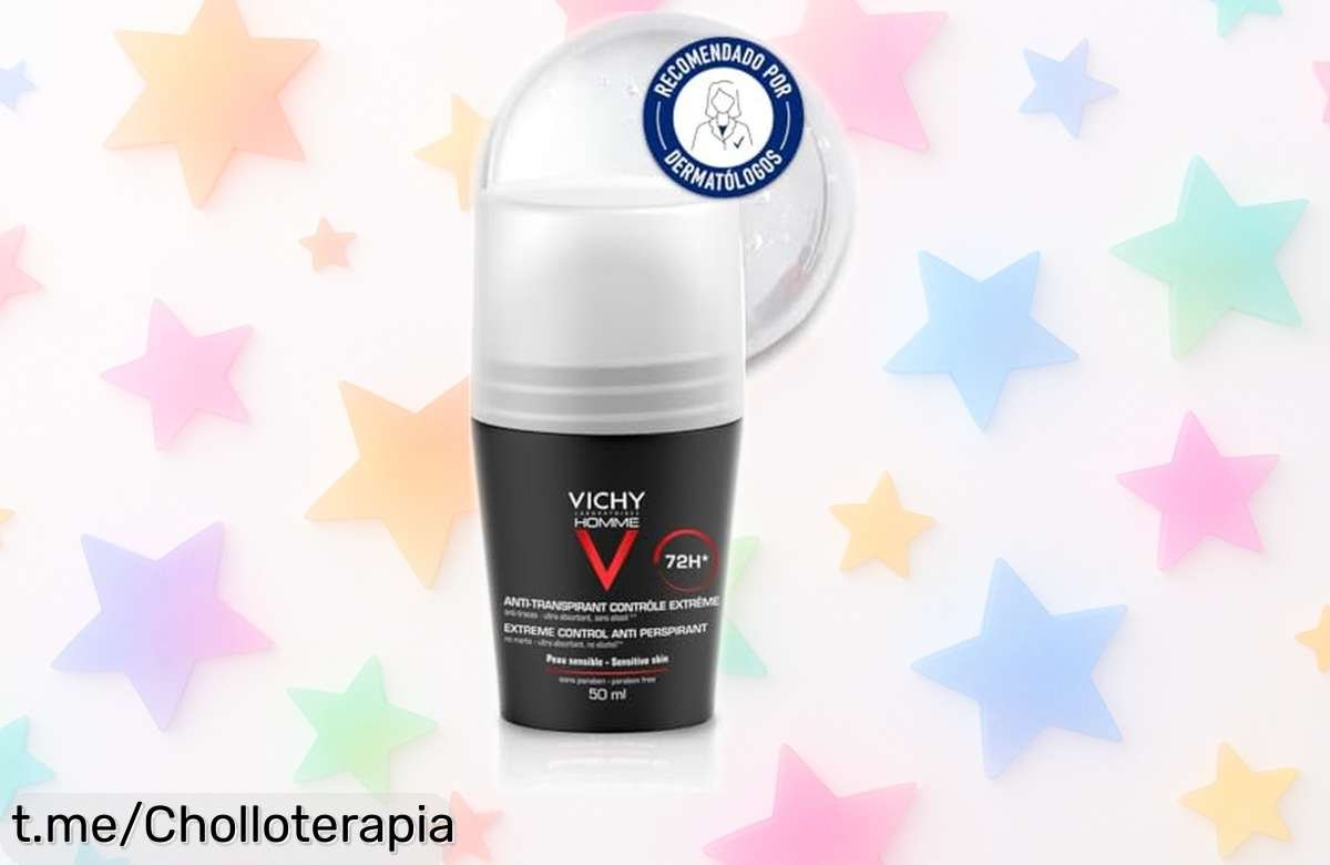 Desodorante antitranspirante Vichy 72H, un confort para tu piel sensible con precio rebajado. ¡Corre que vuelan y siente la frescura al instante!