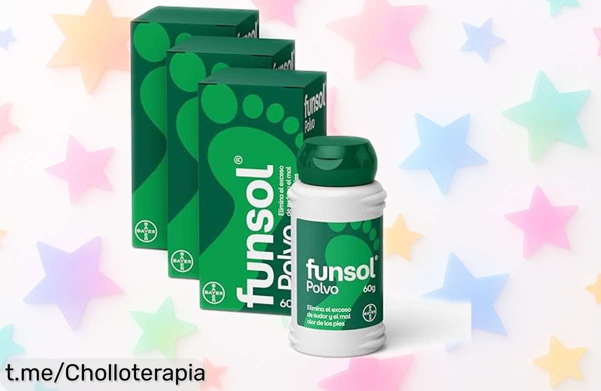 Desodorante para pies Funsol 3×60 g a precio de ganga, elimina el mal olor y controla el sudor todo el día. ¡Aprovecha este chollo y siéntete fresco y seguro ya!