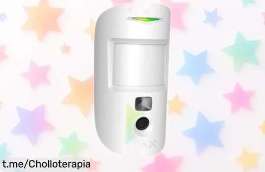 Detector de movimiento Ajax Motioncam, encuesta tu hogar con seguridad y tranquilidad: aprovecha este ofertón limitado a un precio rebajado que no podrás ignorar.