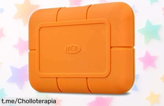 Disco duro SSD externo LaCie Rugged 2TB, super resistente y ultra rápido a un precio rebajado que no puedes dejar escapar. Guarda tus recuerdos con tranquilidad ¡aprovecha ya!