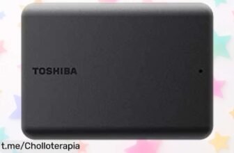 Disco externo portátil Toshiba Canvio Basics 2TB a precio loco por su velocidad impresionante; ¡no dejes escapar este super chollo y asegúrate ese espacio extra ya!