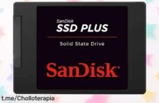 Disco sólido SSD SanDisk 240 GB a precio rebajado, corre y siente la velocidad increíble de carga instantánea antes de que se agote este ofertón.