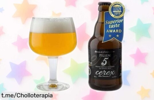 Disfruta de la auténtica cerveza artesana Cerex Pilsen a precio rebajado, es tu oportunidad de brindar con amigos ¡quedan pocas unidades y no querrás quedarte sin ella!