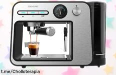 Disfruta del café perfecto con la cafetera espresso Cecotec Power Espresso 20 Square Pro, ¡su precio rebajado te hará sonreír y no querrás perderte esta oferta!