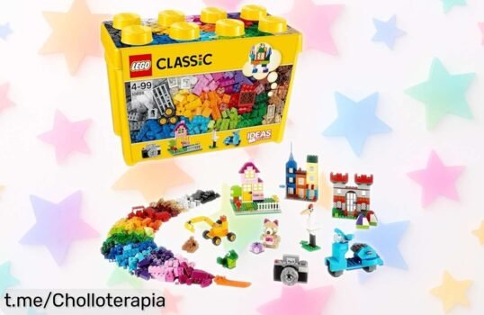 Divertida caja de ladrillos LEGO Duplo para peques 1+: rebajada y perfecta para estimular su creatividad mientras juegan. ¡No te quedes sin este ofertón único que crea recuerdos inolvidables!