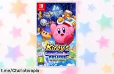 Diviértete como nunca con Kirby’s Return to Dreamland Deluxe: ¡super chollo para 4 jugadores, habilidades únicas y minijuegos nuevos a precio rebajado! No te lo pierdas.