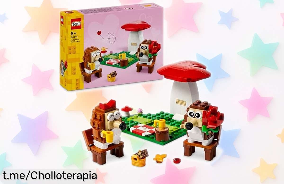 Diviértete sin parar con el set de pícnic de erizos LEGO, ahora a un precio rebajado por tiempo limitado; ¡crea sonrisas mágicas en tus peques y aprovecha ya este chollo!